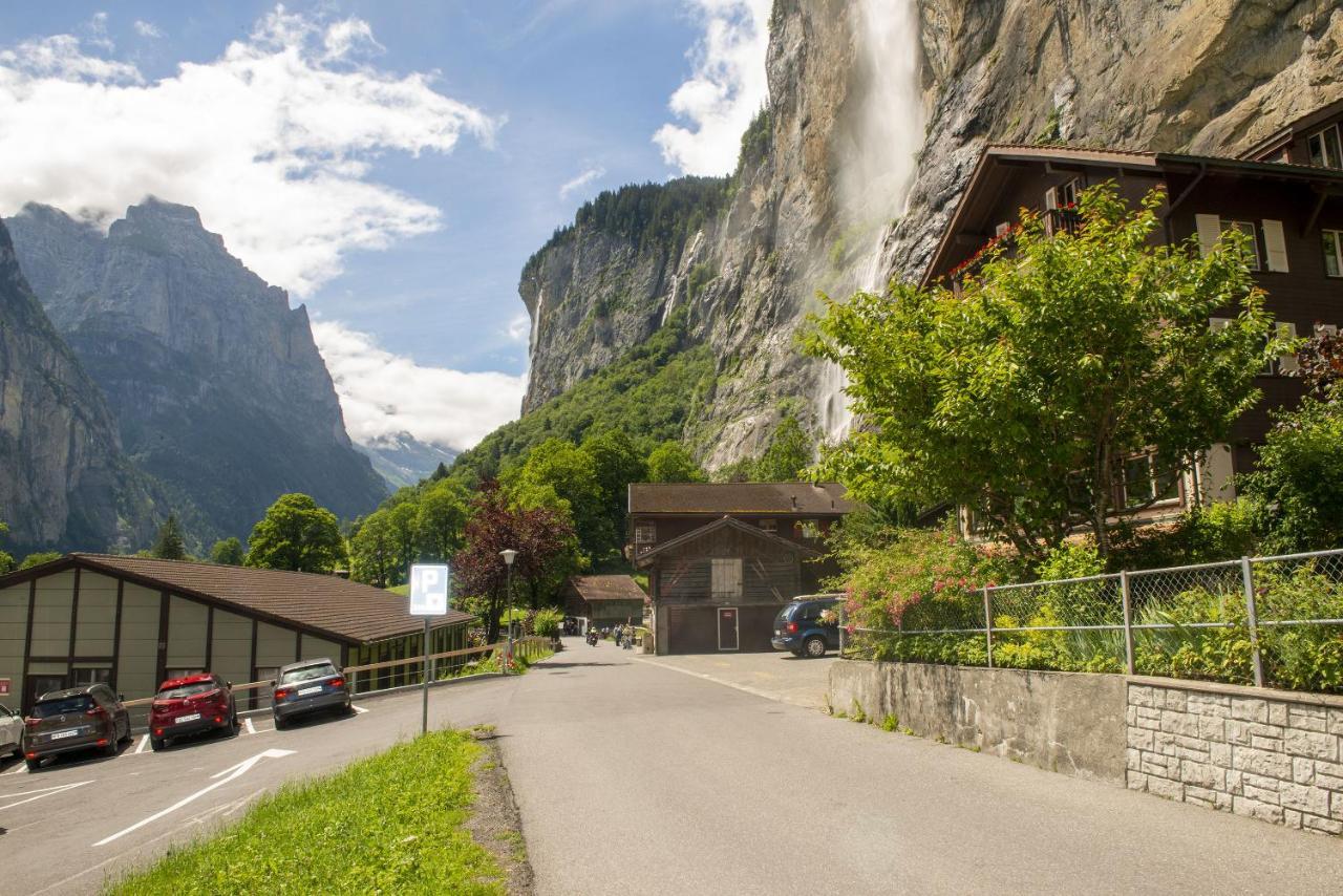 Lauterbrunnen Staubbach Beautiful Waterfall Apartment Exterior photo