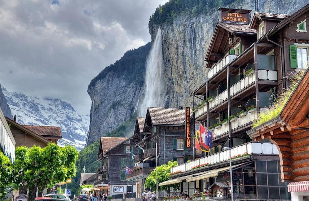 Lauterbrunnen Staubbach Beautiful Waterfall Apartment Exterior photo